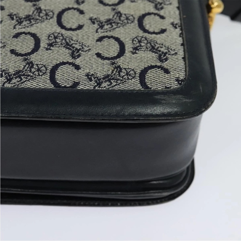 Vintage Navy Celine Saluki Bag - Picture 4 of 5